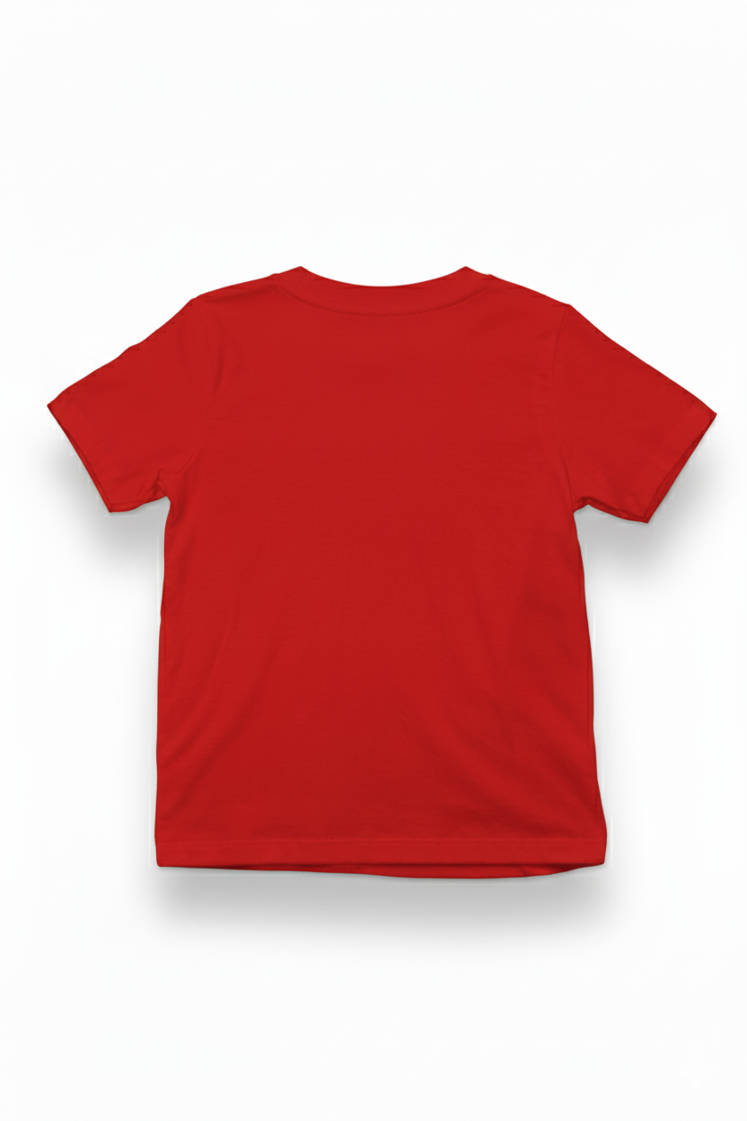 Unisex Regular Kırmızı Çocuk T-Shirt