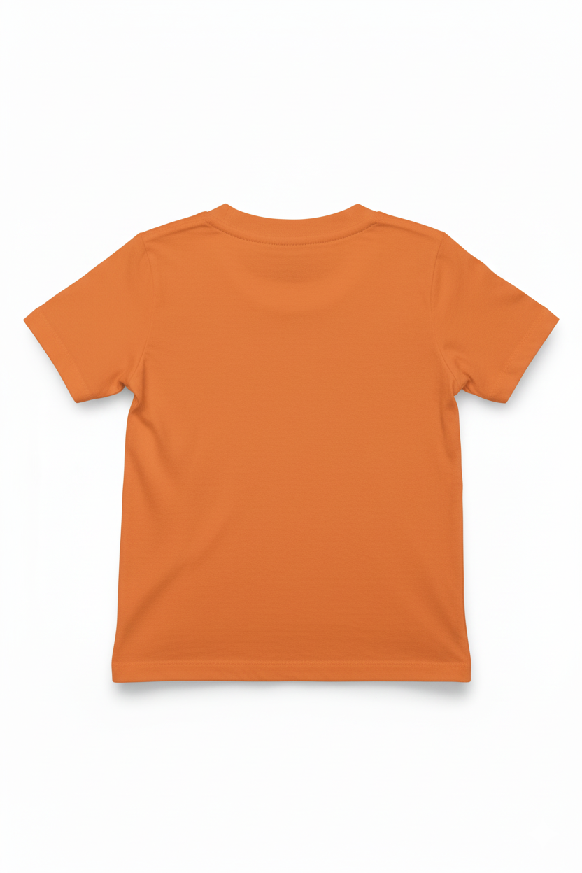 Unisex Regular Turuncu Çocuk T-Shirt