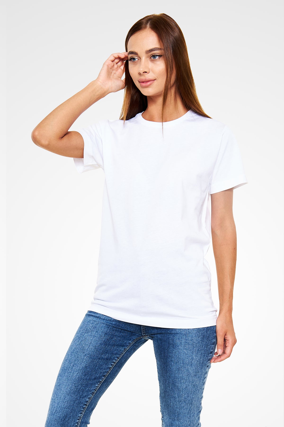 Unisex Regular Beyaz T-Shirt