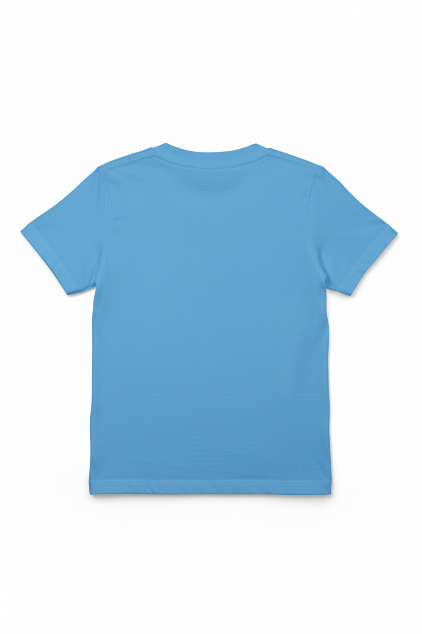 Unisex Regular Turkuaz Çocuk T-Shirt