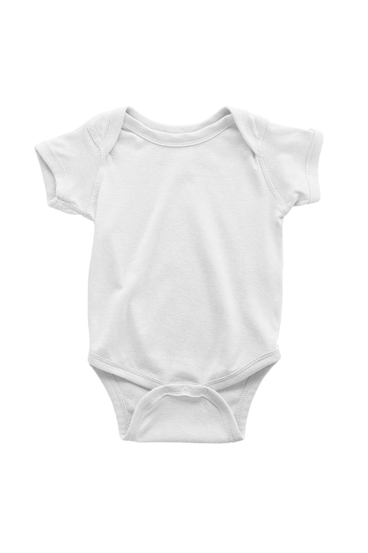 Unisex Beyaz Bebek Body