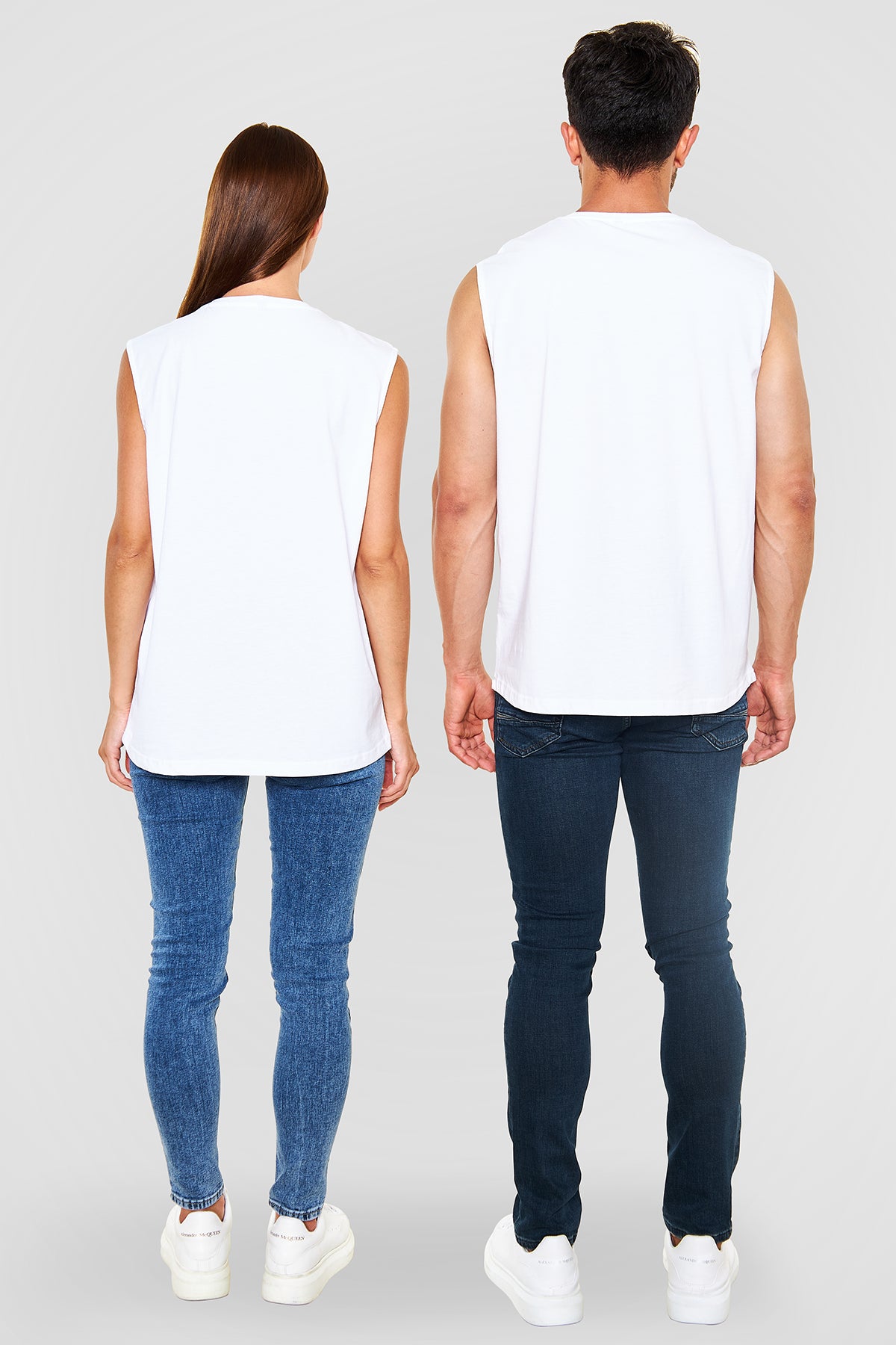 Unisex Regular Kolsuz - Kesik Kol T-Shirt