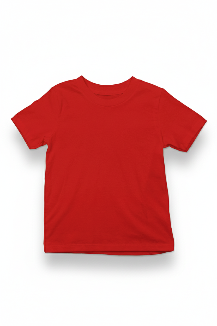 Unisex Regular Kırmızı Çocuk T-Shirt